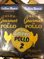 Caldo gourmet de pollo