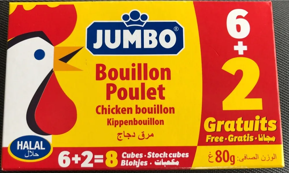 Bouillon de poulet Halal