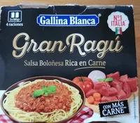 Gran Ragú. Salsa Boloñesa