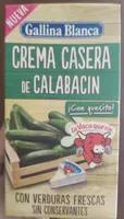 Crema de calabacín casera con quesito la vaca que ríe