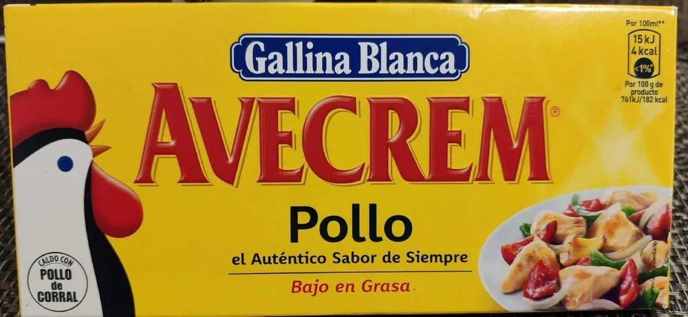 Avecrem pollo