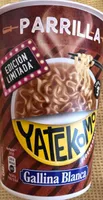 Yatekomo fideos orientales instantáneos parrilla