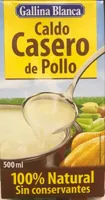 Caldo de pollo casero 100% natural envase 500 ml