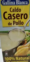 Caldo casero de pollo