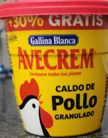Caldo de pollo granulado