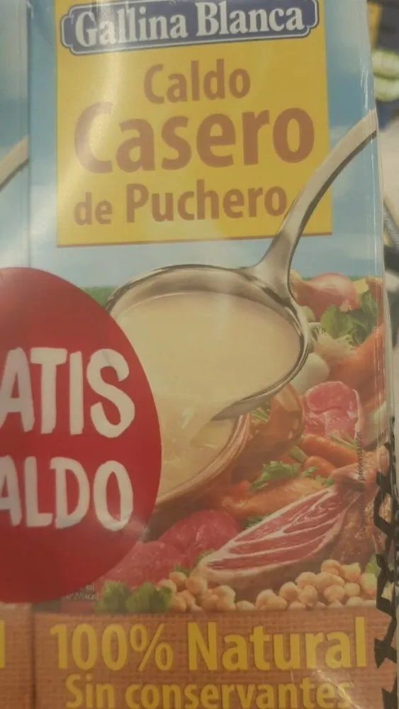 Caldo Casero de Puchero