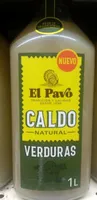 Caldo natural de verduras