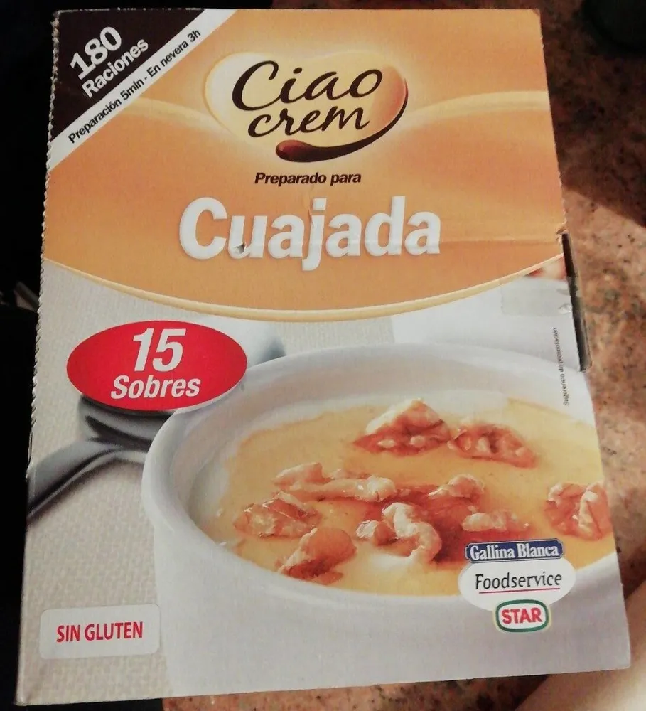 Ciao crem cuajada