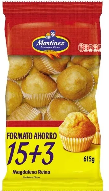 Magdalenas reina + formato ahorro