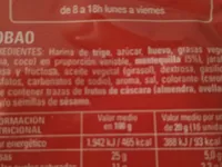 Sobaos con mantequilla natural