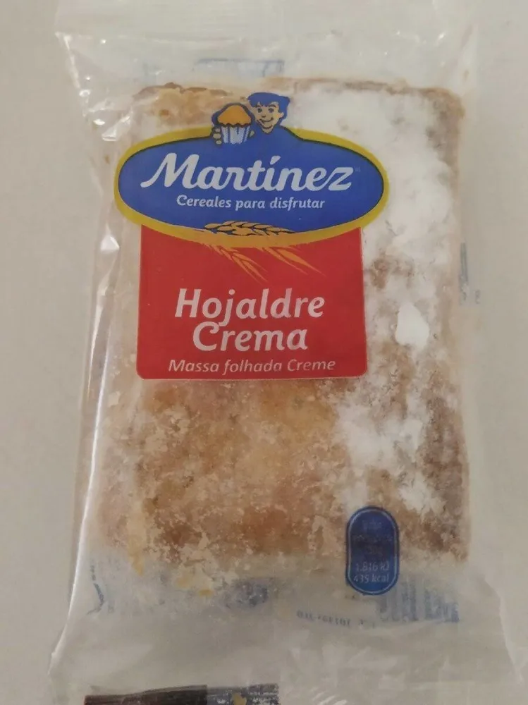 Hojaldre crema