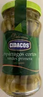 Esparragos cortos verdes primavera