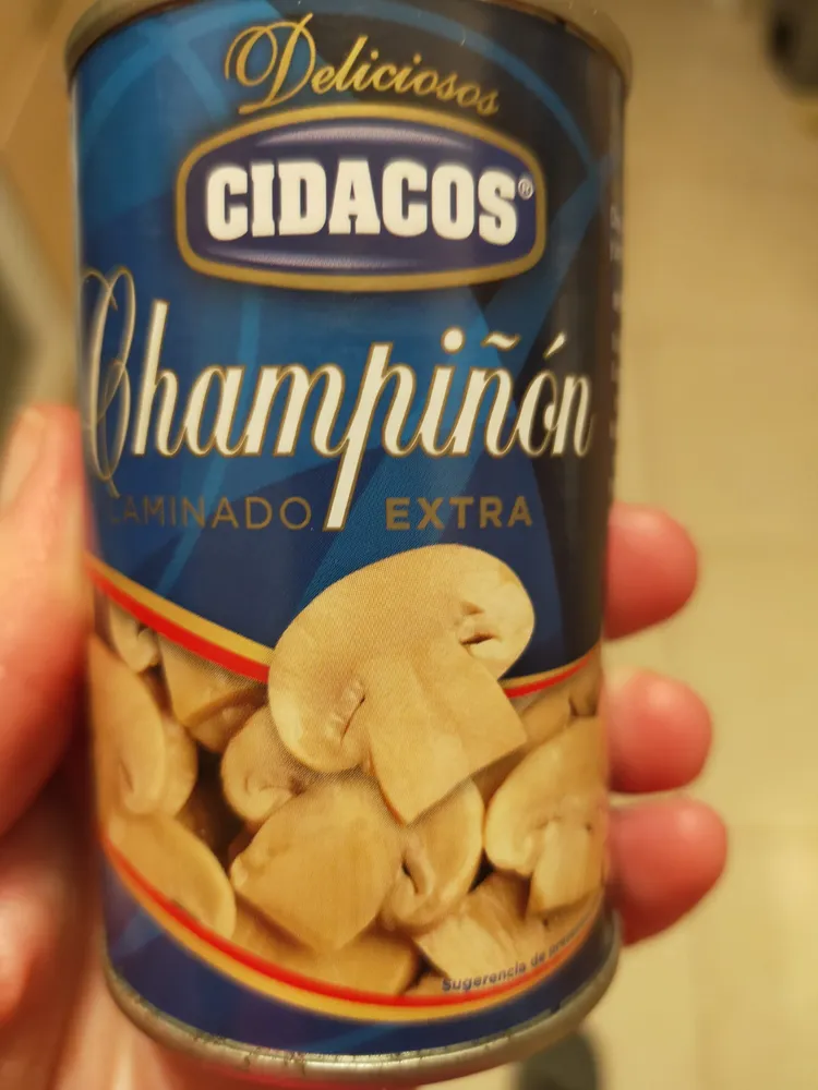 Champiñón laminado extra Cidacos