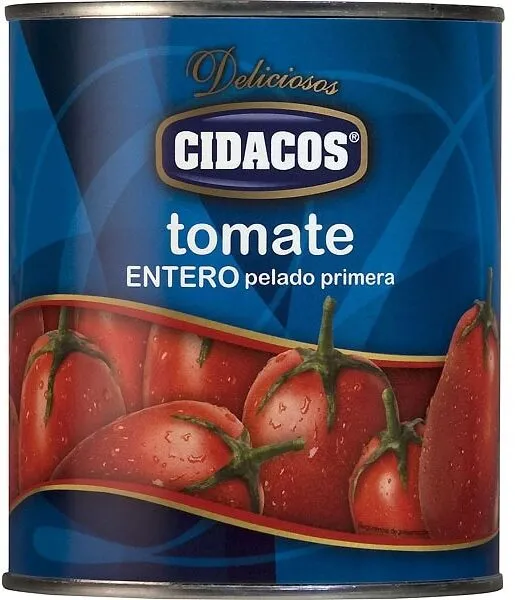 Tomate entero pelado