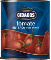 Tomate entero pelado