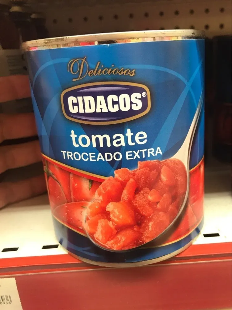 Tomate troceado