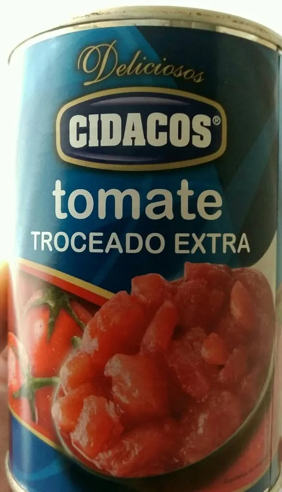 Tomate troceado extra