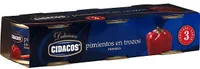 Pimientos en trozos