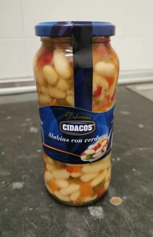 Alubias con verduras