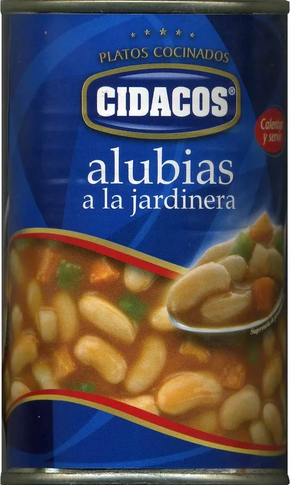 Alubias a la jardinera