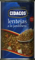 Lentejas a la jardinera