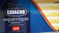 Espárragos blancos enteros extra