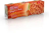 Migas de atún en tomate