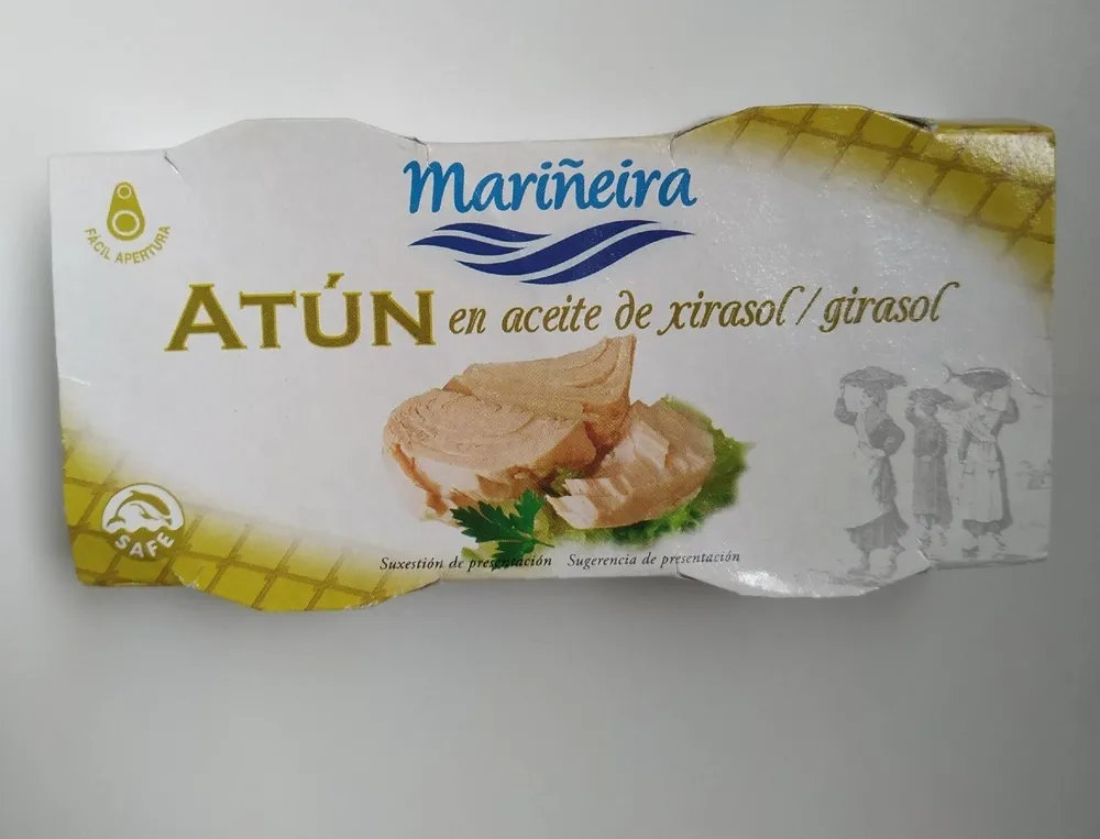 Atún en aceite de girasol