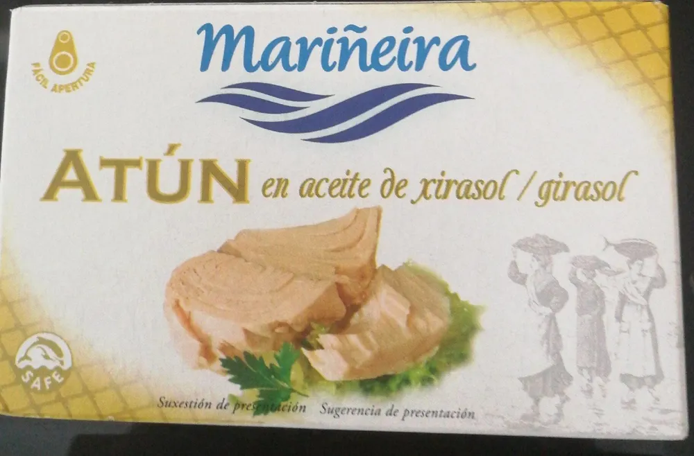 Atún en aceite de girasol