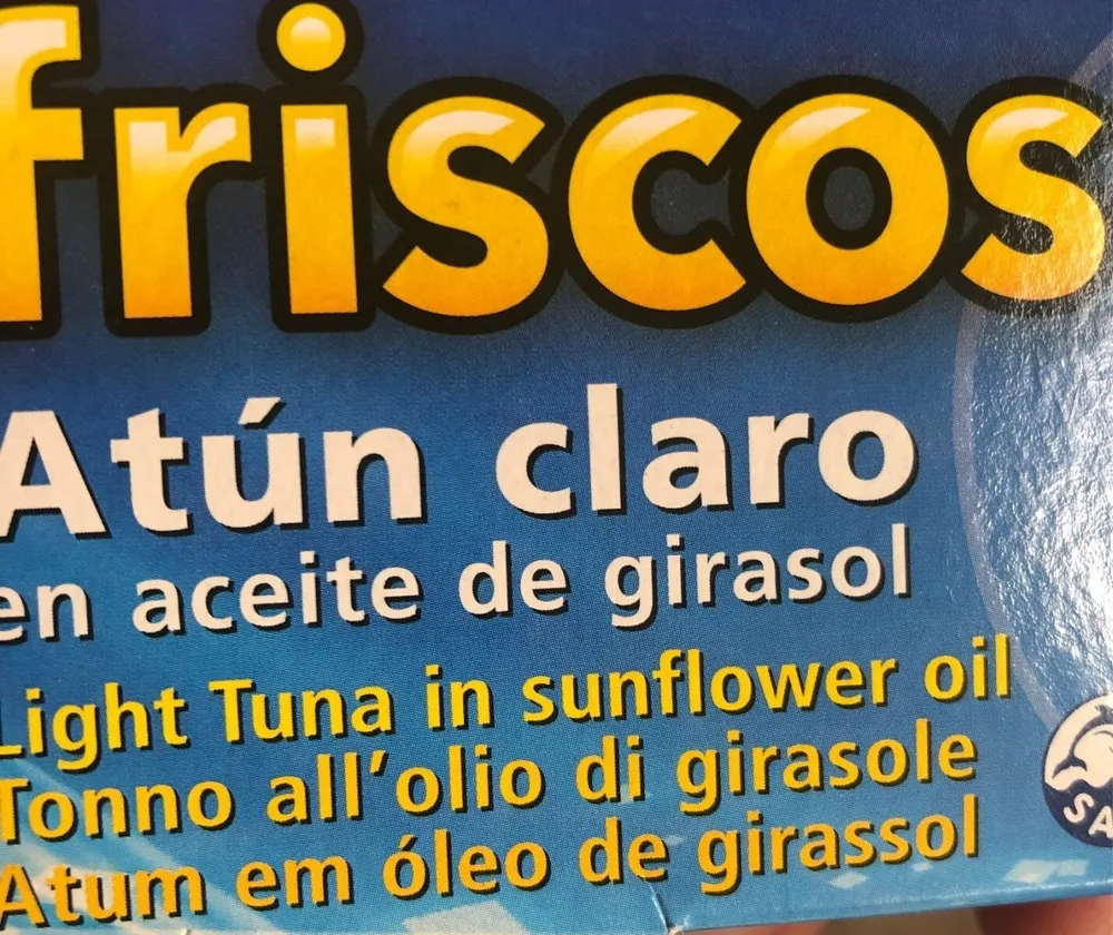 Atun claro en aceite de girasol