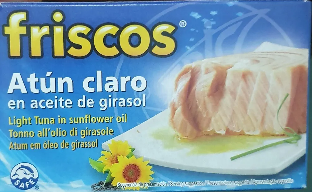 Atún claro en aceite de girasol