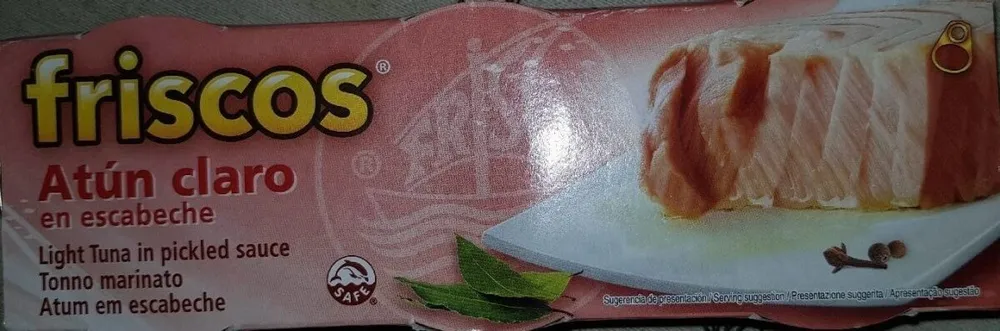 Atún claro en escabeche