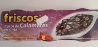 Trozos  de Calamares en tinta