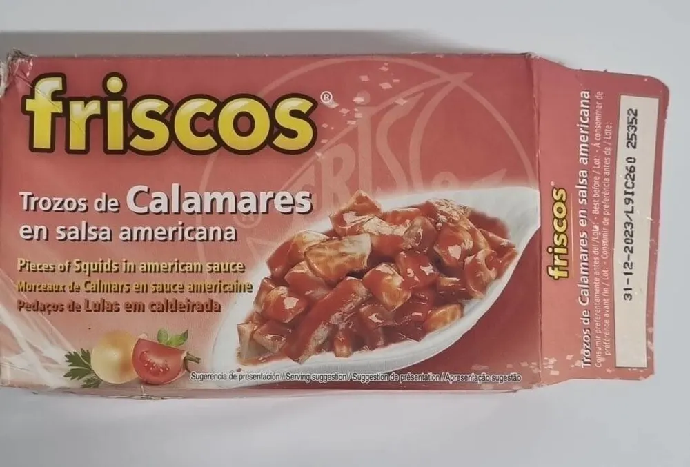 Calamares en salsa americana