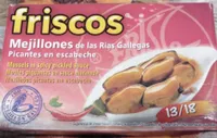 Mejillones de las Rías Gallegas Picantes en escabeche