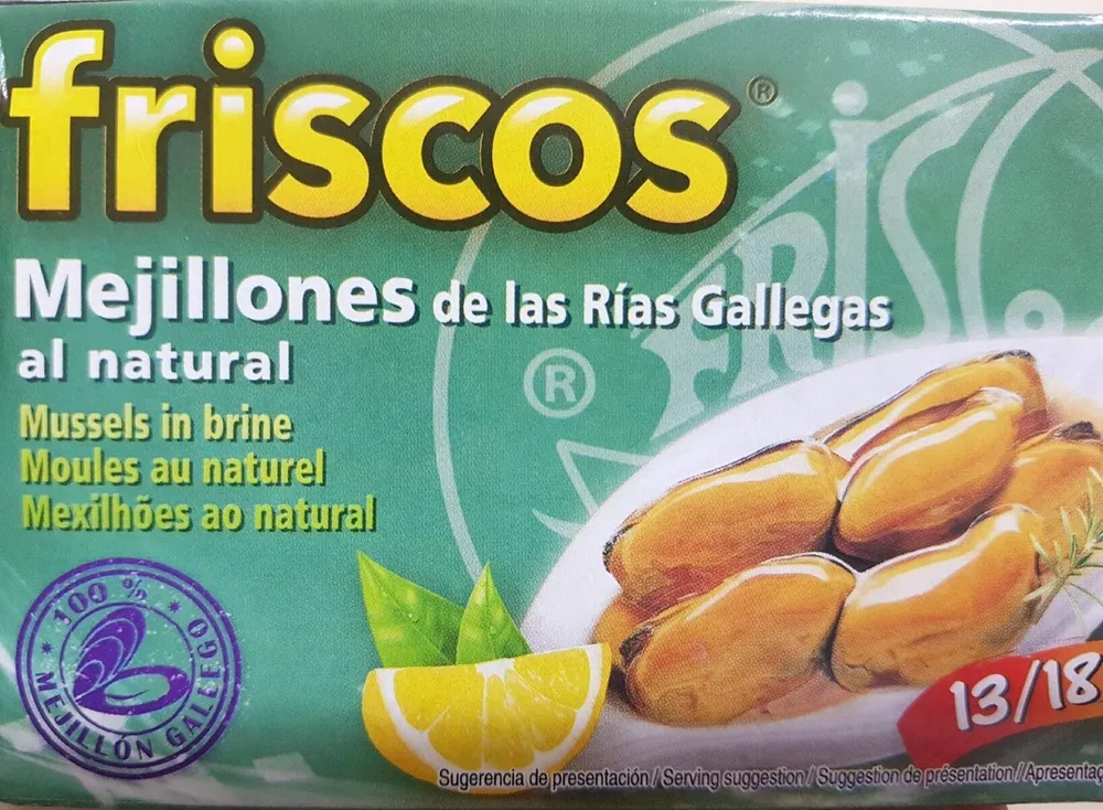 Mejillones al natural