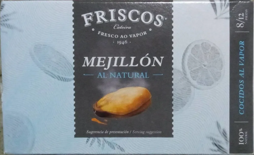 Mejillones al natural