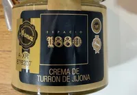 Crema de turrón de Jijona