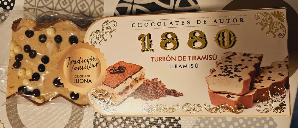 Turrón de tiramisú