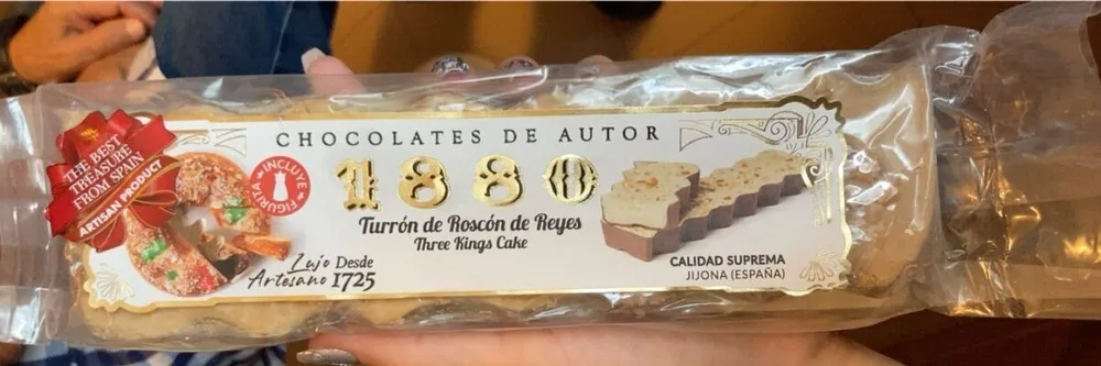 Turrón de Roscón de Reyes