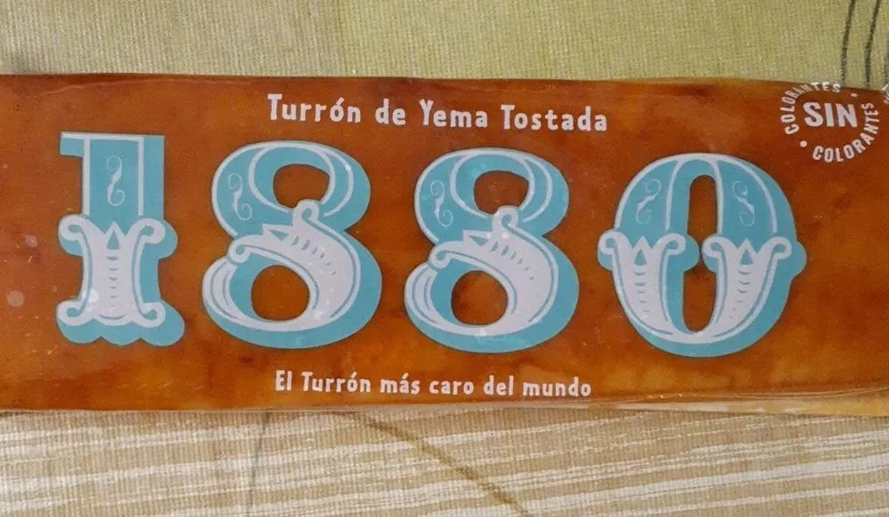Turrón de yema tostada