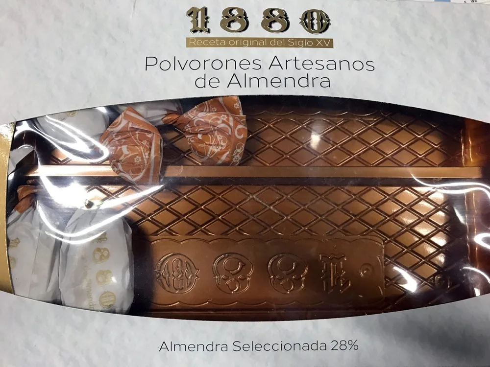 Polvorones artesanos de almendra