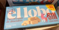 Turrón de crema de almendras