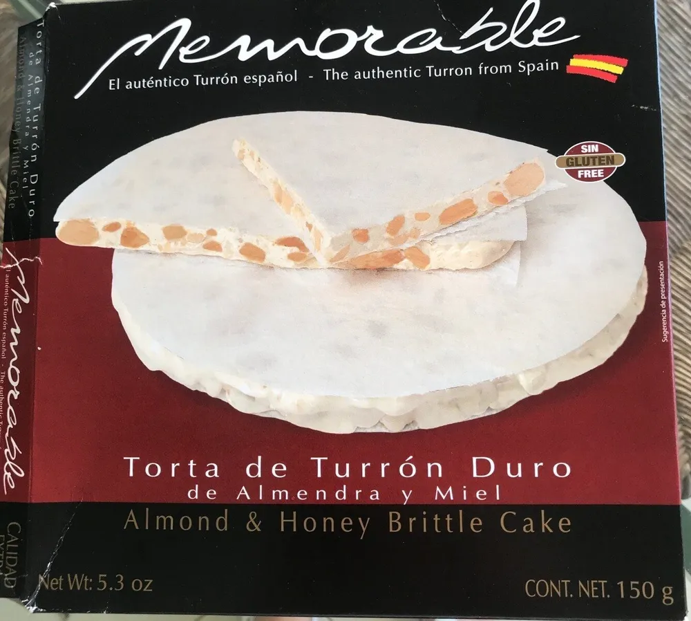 Torta de turròn duro
