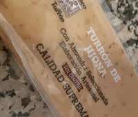 Turrón de jijona sin gluten calidad suprema