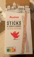 Sticks de turron de almendra