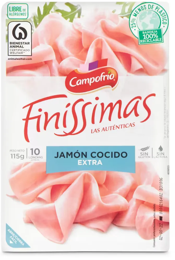 Jamón Cocido Extra Finissimas