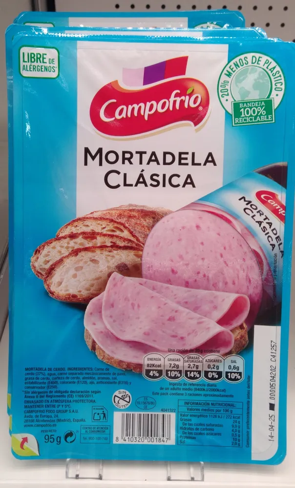 Mortadela clásica