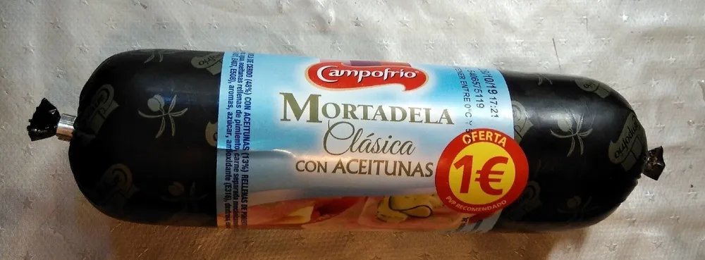 Mortadela Campofrio con Aceitunas 330G