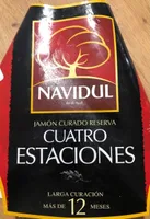 Jamon curado reserva cuatro estaciones